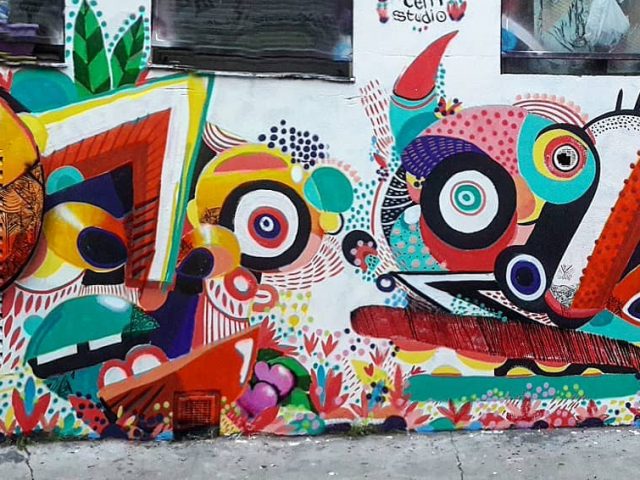 2018 Latino Graff Pegatina
